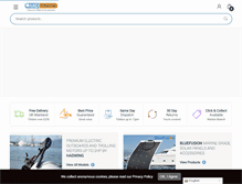 Tablet Screenshot of midmarine.com